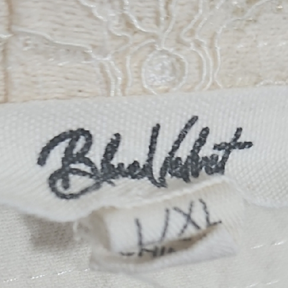 Boho Cottagecore Patchwork Button Down Distressed… - image 2